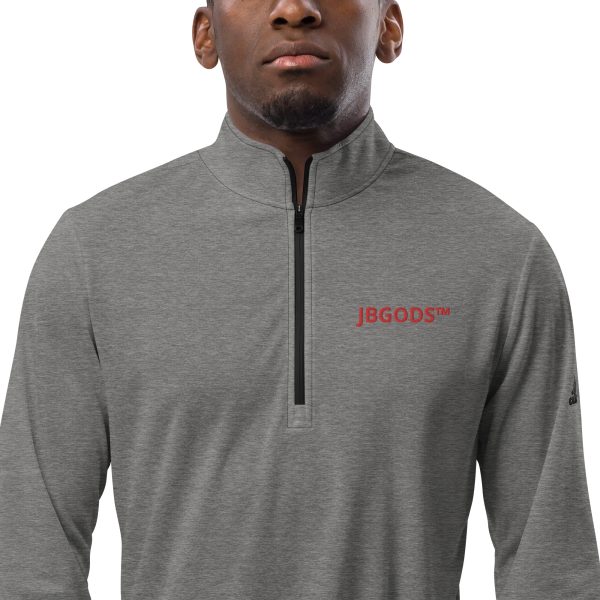 adidas quarter zip pullover gray by JBGODS