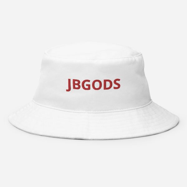 JBGODS bucket hat white front