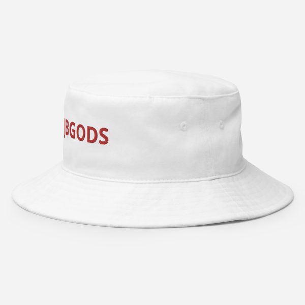 JBGODS bucket hat in white