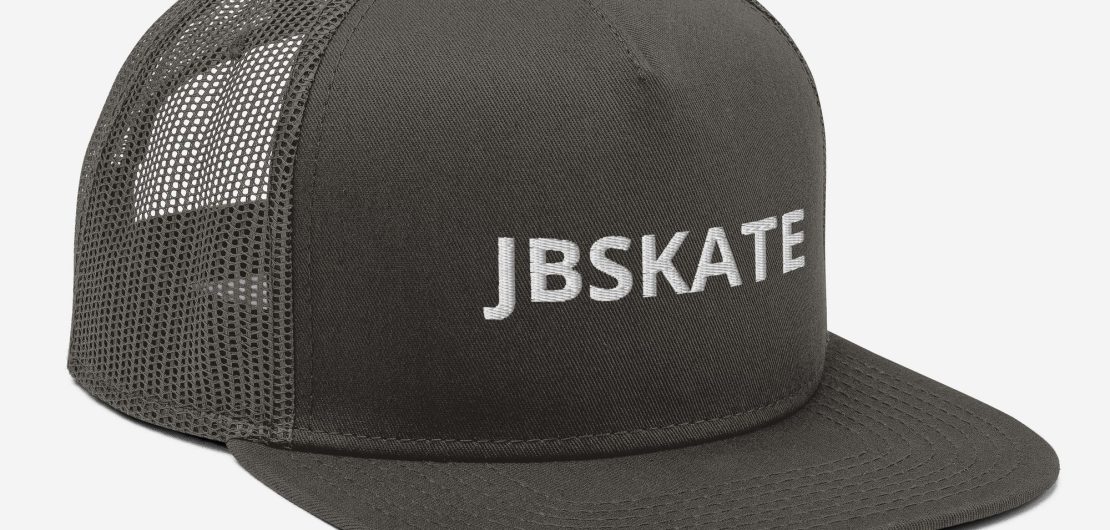 mesh back snapback-charcoal jbskate