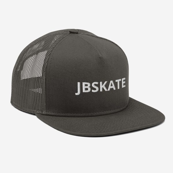 mesh back snapback-charcoal gray right front
