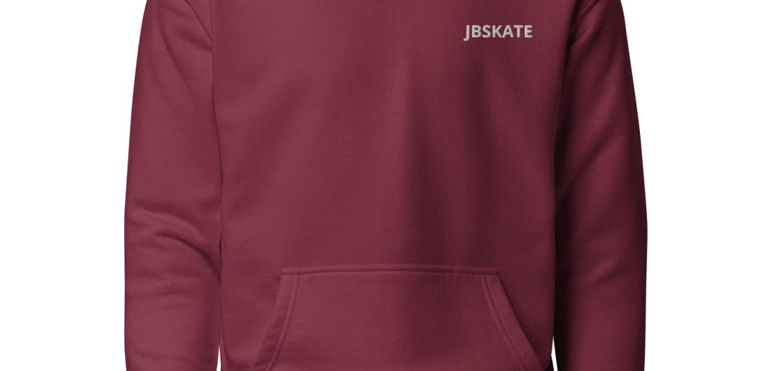 jbgods maroon hoodie by pharaoh