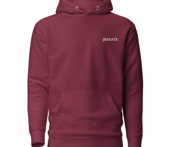 jbgods maroon hoodie by pharaoh