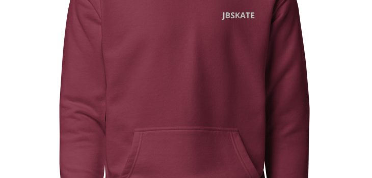 jbgods maroon hoodie by pharaoh