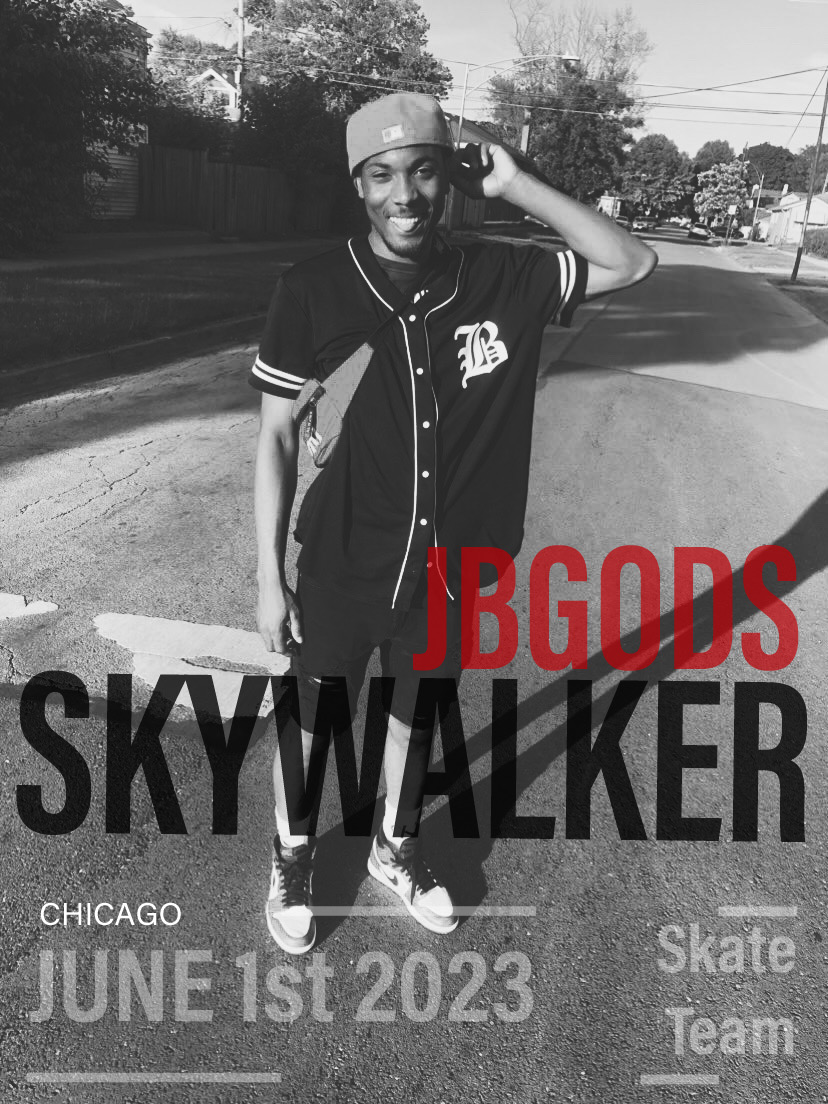 Skywalker is a JBSKATER from the JBGODS Skate Team