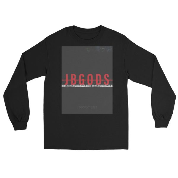 black JBGODS shirt with logo