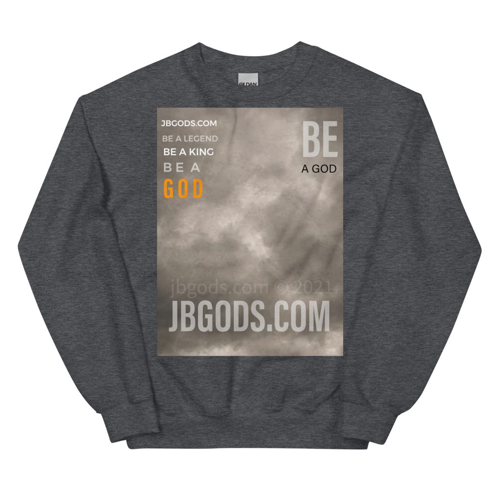 dark grey shirt with jbgods art chicago sky
