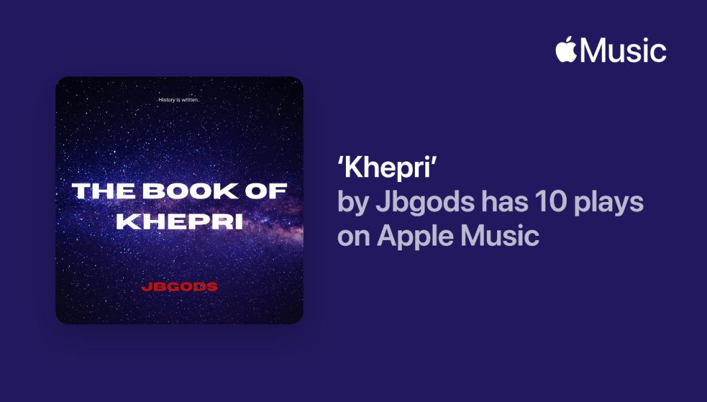 the book of khepri on apple music