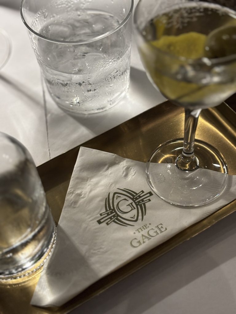 The Classic Martini at The Gage on Michigan