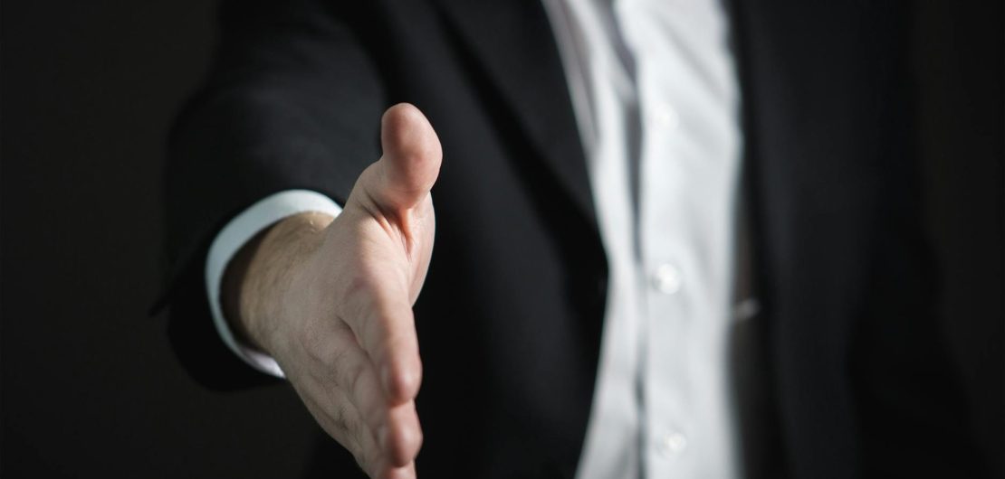 close up of human hand