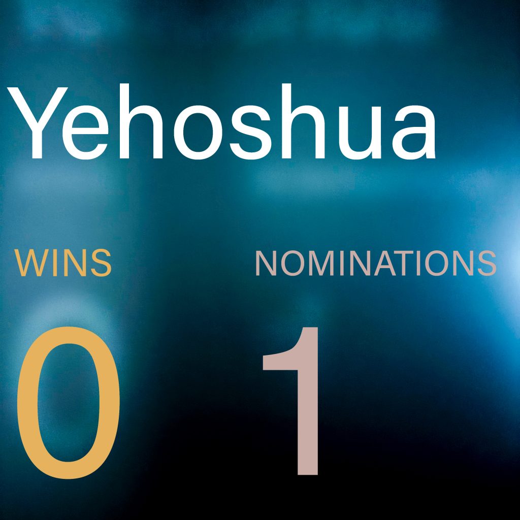Yehoshua JBGODS Rose Award stats: 1 nomination
