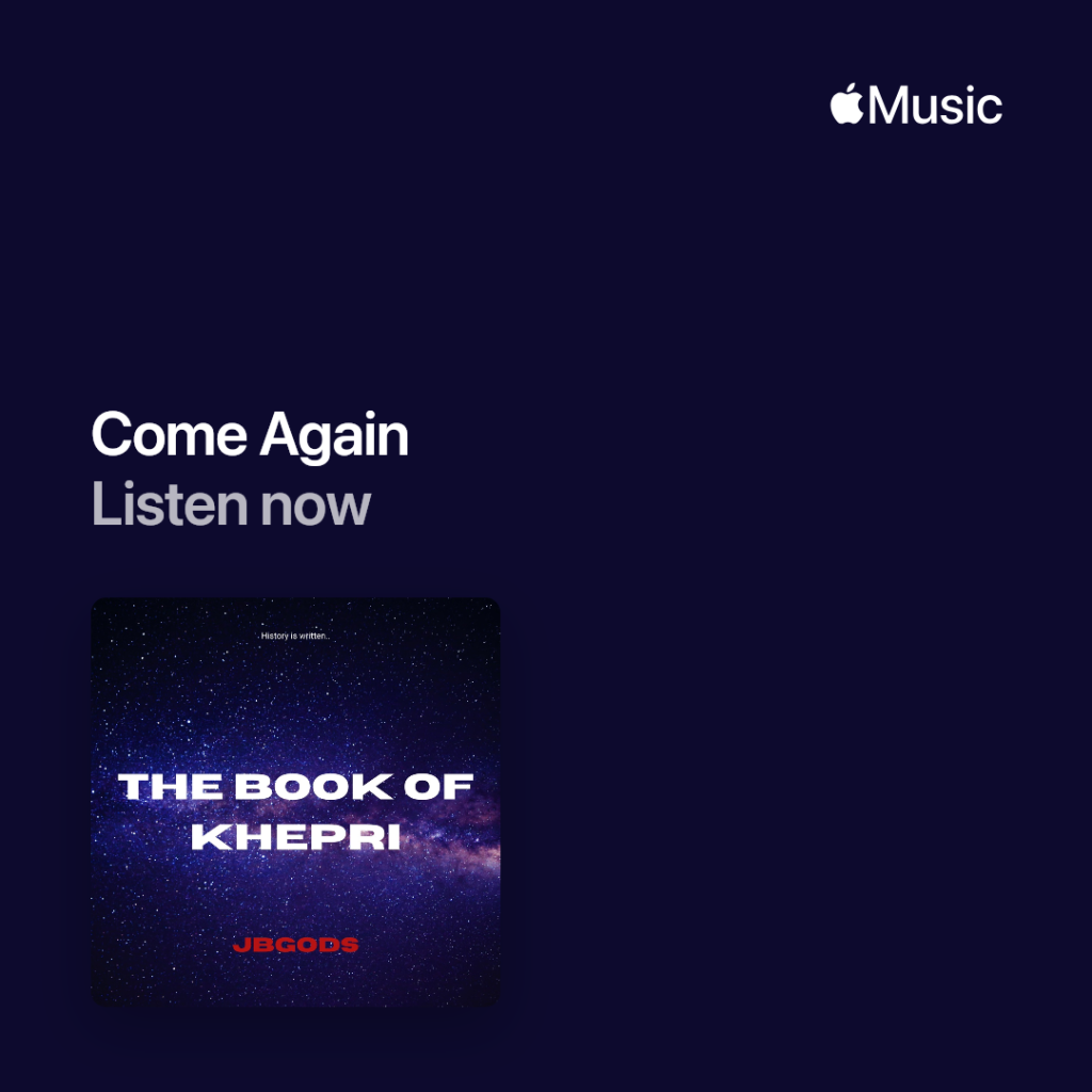 Come Again by JBGODS
