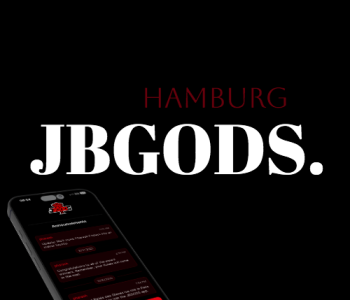 screenshot of the jbgods app hamburg