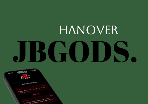 iphone screenshot of the jbgods app