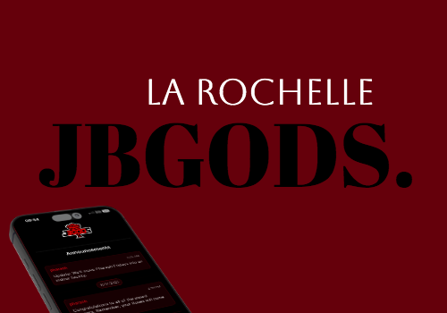 iphone screenshot of the jbgods app