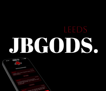 screenshot of the jbgods app
