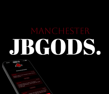screenshot of the jbgods app