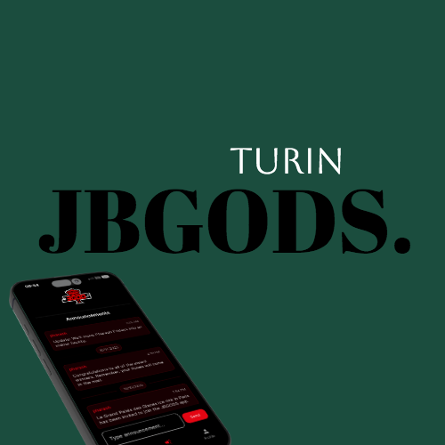 iphone screenshot of the jbgods app